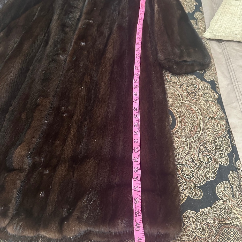 Dark Brown Mink Coat